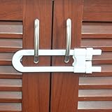 UDTEE 8PCS Baby Baby/Child/Infant/Toddler/Kids Safe/Secure Adjustable Multi-Purpose Cabinets/Wardrob