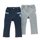 mother goose(マザーグース) 長丈パンツ (80～130cm) キムラタンの子供服 (11161-171a) グレー 110