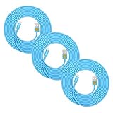 [3 PACK] iPhone 7 Charger, 10FT / 3M High Performance Heavy Duty Lightning Cable Lightning to USB Ca