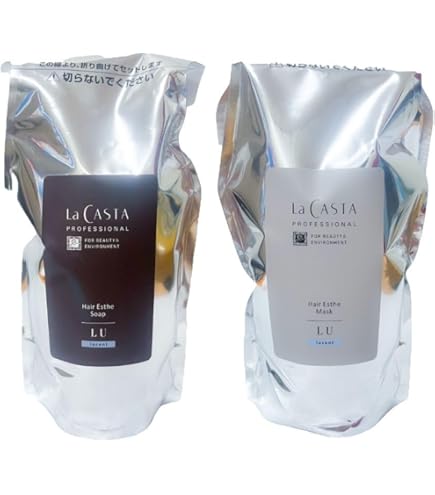 Amazon | ラ・カスタ プロ ヘアエステ ソープSO 600ml マスクSO 600g