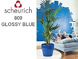 シューリッヒ　鉢カバー　800 GLOSSY BLUE 13cm 3.5号鉢用　グロッシーブルー 光沢のあるブルー色