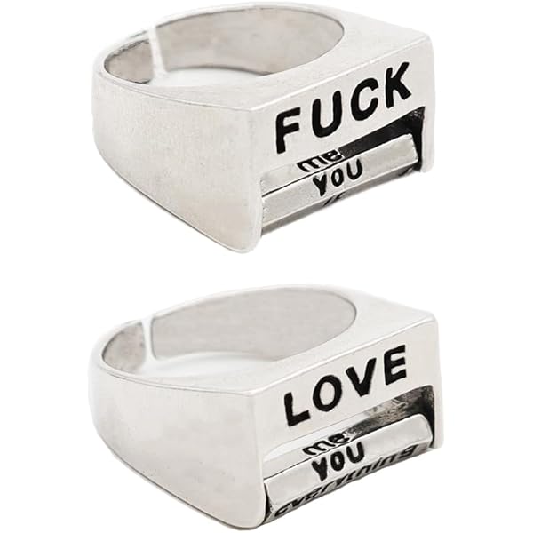 fu*k you リング BlackWeirdos × GARNI」FUCKYOU Ring | GARNI ONLINE STORE