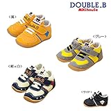 ミキハウス ダブルＢ MIKIHOUSE DOUBLE_B ナイロン×合皮素材のセカンドベビーシューズ ベビー用靴（2ndシューズ）