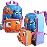Disney Finding Dory School Backpack 16" w / Lunch Bag [並行輸入品]