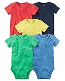 Carter 's Baby Boys ' 5 Pack Bodysuits (ベビー)