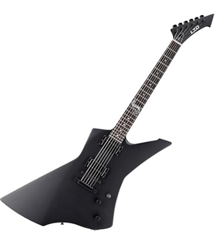 Amazon | ESP LTD James Hetfield シグネチャー Snakebyte Snow White