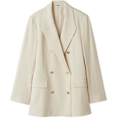 Amazon.co.jp: [ミラオーウェン] 金釦ダブルブレストロングブレザー