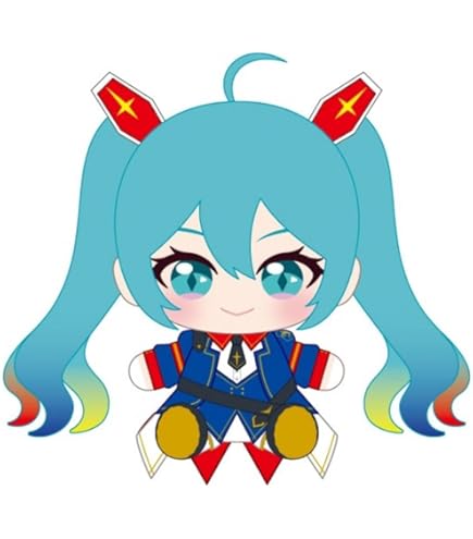 初音ミク ミクハロ　ぷりぬいマスコット ガンダム　大小セット 517QLTrnpUL.jpg_BO30,255,255,