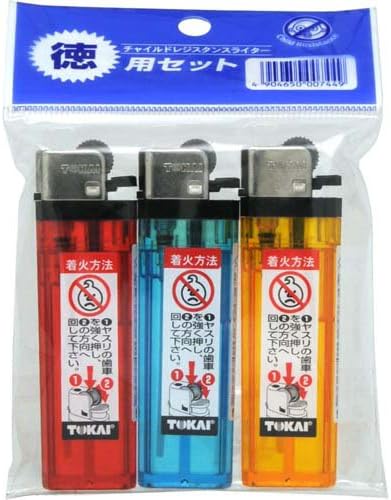 東海 CRML-17 使い切りライター3本入(PSC) モダン