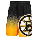 NHL Boston Bruinsメンズ2016グラデーションポリエステルショーツ、Large、ブラック