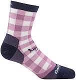 Darn Tough League Micro Crew Light Sock – Kid 's M ピンク