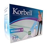 Korbell Nappy Disposal Bin Liners - Standard (16 Litre) - 3 Refills Value Pack by Korbell