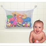 バスルーム収納 おもちゃ入れ メッシュバッグ 浴室収納 吸盤式 ゆうパケット限定◇BATHBAG-LONG