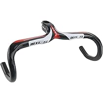 軽量フルカーボン製ドロップハンドル 440mm（C-C）黒／自転車／ロードバイク Amazon.co.jp: ROADNADO フルカーボン ドロップハンドル ロード