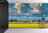 wall26 – 自己粘着壁紙大壁壁画シリーズ 100"x144" WMR-WP-X-C689-100x24x6