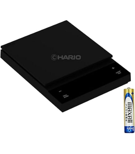 Amazon｜【セット買い】HARIO(ハリオ) コーヒースケール ポラリス