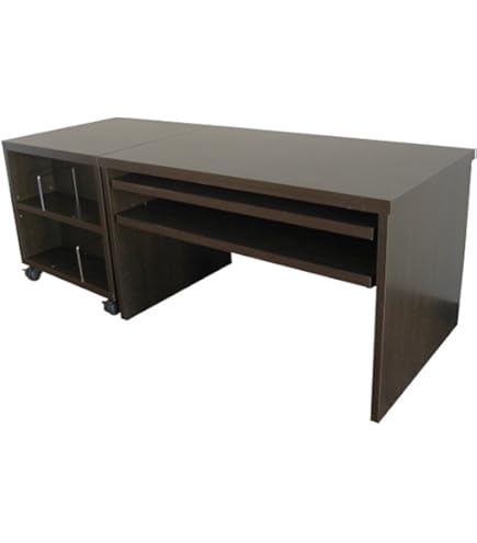 Amazon | 家具工場直販 家具ファクトリー ワイドデスク 幅180cm 3点