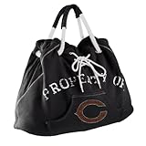NFL Chicago BearsスポーツNoir Hoodieトートパース、ブラック