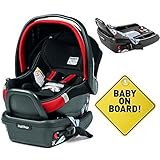 Peg Perego - Primo Viaggio 4-35 Synergy With Extra Base And Baby on Board Sign by Peg Perego [並行輸入品]