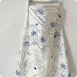 【ママ＆キッズ】Poche マタニティ 全9色 授乳ケープ ポケット付き ポーチ付き ナーシングカバー 授乳カバー 大きめサイズ 調節紐 綿100% グレー ホワイト ミントグリーン ブルー ベージュ