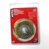 Task Tools T25614 2-1/2-Inch Diameter Coarse Crimp Wire Wheel [並行輸入品]