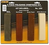 Enkay 150 Carded Polishing Compoundキット、4ピース 2-Pack 150-C2