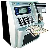 LB Great男の子/女の子のギフト個人用ATM Saving Bank Money /コイン現金ポイントブラック銀行Mechine
