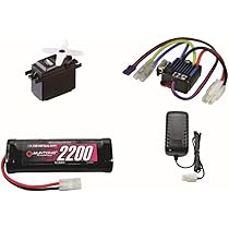 新品 メカ セット　リポバッテリー　充電器　プロポ　アンプ　サーボ　①　ラジコン 新品 メカ セット リポバッテリー 充電器 プロポ アンプ サーボ