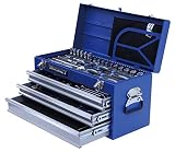 シグネット 800S-5218MBL/SL 9.5SQ 52組入メカニックツールセット マットブルーXシルバー 800S-5218MBL/SL