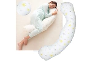 たまひよSHOP 抱き枕 妊婦 丸洗いで清潔！妊娠～授乳用お助け抱き枕 (スター)
