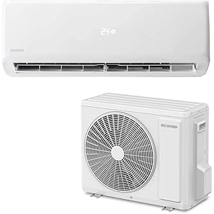 アイリスオーヤマ エアコン 6畳 工事費込み ルームエアコン2.2kW 省エネ 左右自動ルーバー搭載 本体 室外機 リモコンセット 2020年モデル