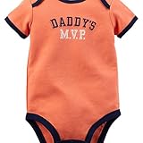 カーターズ Carter's ボディスーツ 半袖 綿100% Daddy's MVP Bodysuit NB (50-55cm)