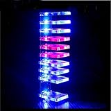 ランフィー　DIYの夢クリスタル電子カラムライトCube LED音楽の音声スペクトルキット