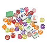 NASKA ビーズアソートセット チャンキーカラフルビーズ COL.1 スマイルミックス 約20ｇ B-52