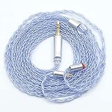 【JSHiFi-SKY】リケーブル 2pin3.5mm銀メッキ8芯3.5mmプラグアップグレードケーブル人気中華イヤホンケーブルミニプラグkzイヤフォン対応 (2pin3.5mm)