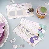 Showered With Love Scratch Card Game. Baby Shower. by Showered With Love