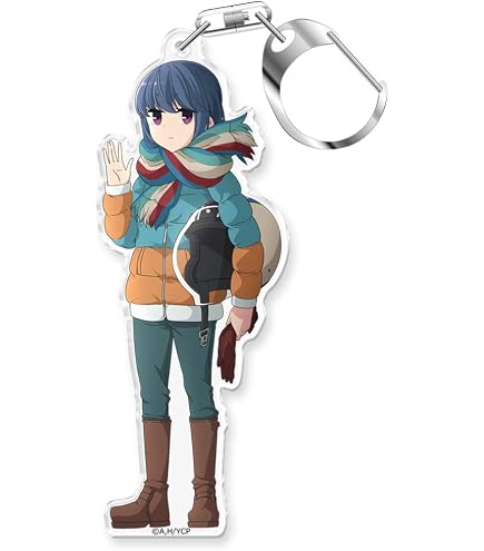 Amazon.co.jp: [azumaker] ゆるキャン△ アクリルキーホルダー 各務原
