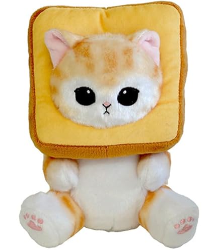 Amazon.co.jp: mofusand パンにゃんBIGぬいぐるみ モフサンド 30cm