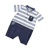 [アルマーニベビー] ARMANI BABY ベビー服 半袖ショートオール VKM306HNVY 9Mサイズ