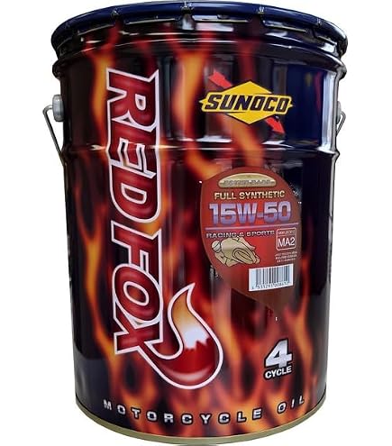 Amazon | スノコ(SUNOCO) 二輪用エンジンオイル REDFOX RACING&SPORTS