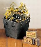 丸和貿易 インテリア雑貨 レリーフブリック プランター S スクエアー 400511201