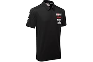 WEC トヨタ ガズーレーシング 公式 レプリカ ポロシャツ ブラック