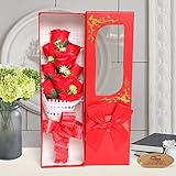 Yobansa 　造花 フレグランスソープ フラワー 石鹸の花 花束 ギフト（ 母の日 ・ バレンタイン ・ ホワイトデー ・ 入学 ・ 卒業 ・ 誕生日 ・ 結婚記念日 など 様々な お祝い の シ