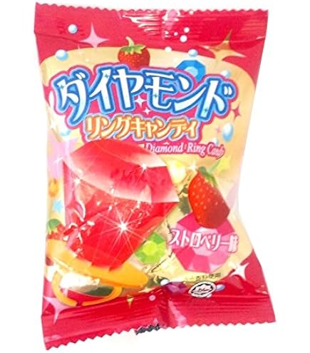 Amazon.co.jp: やおきん ダイヤモンドリングキャンディ （コーラ味） 1