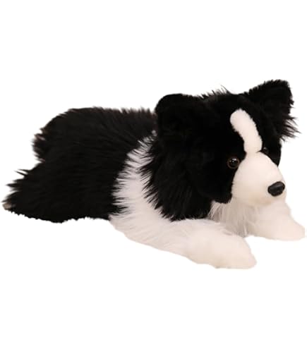 Douglas ボーダーコリー　ぬいぐるみ Amazon.co.jp: Douglas Chase Border Collie ブラック/ホワイト 16 (41