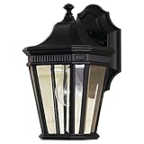 Feiss OL5400BK-LED 1-Light Wall Lantern [並行輸入品]