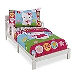 Hello Kitty 4-piece Toddler Bedding Set by Hello Kitty