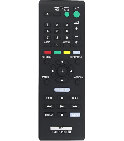 RMT-B104C Replacement Remote for Sony Blu-ray DVD BDP-S185 BDP