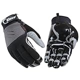 KINCO 2021-L Men's Unlined Handler Gloves, MiraX2 Synthetic Leather Palm, Large, Black by KINCO INTE