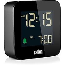 BRAUNブラウンアラームクロック電波時計BNC008 RC目覚まし Amazon.co.jp: 【正規輸入品】BRAUN／ブラウン Digital Alarm
